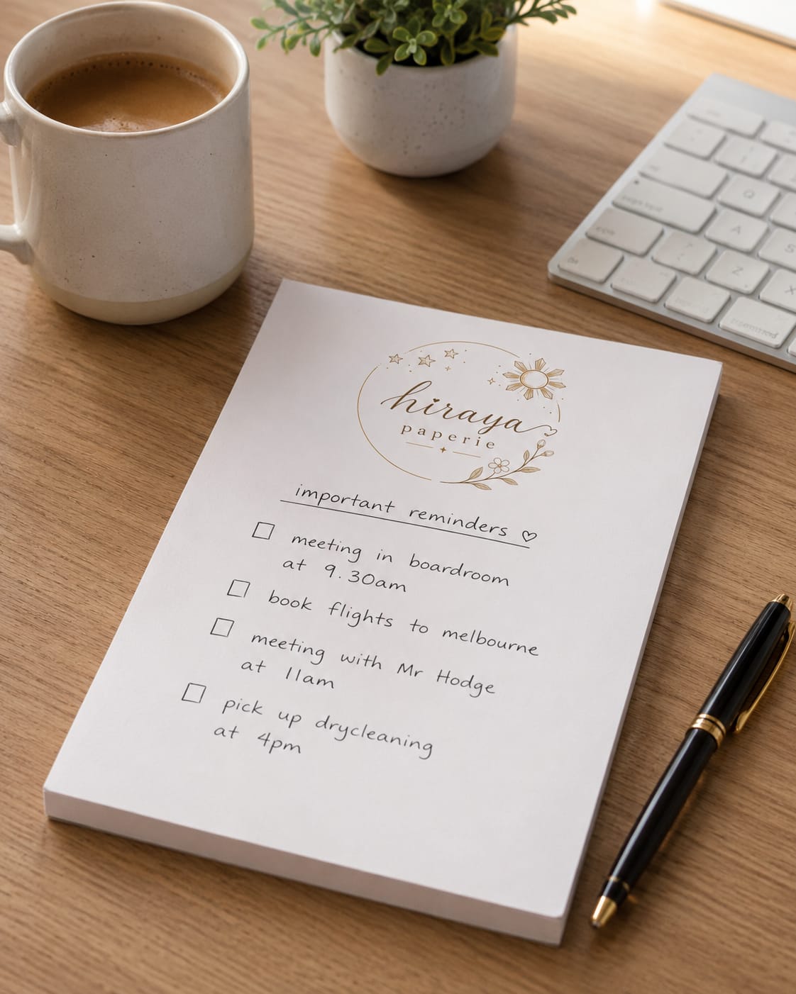Custom Personalised Notepad