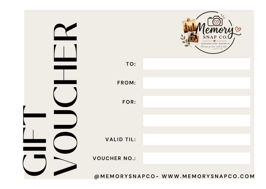 Memory Snap Co. Gift Card