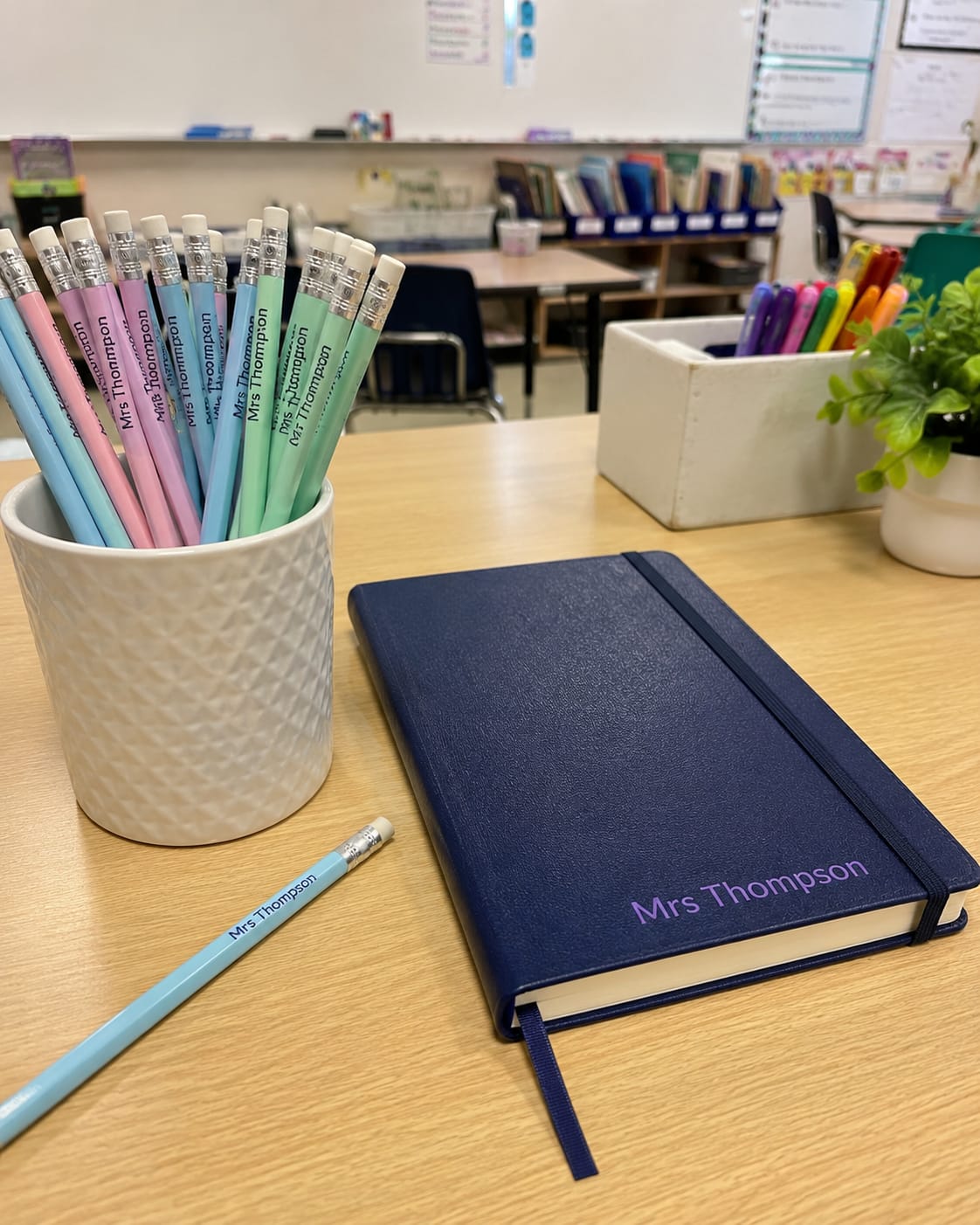 Personalised Foil Pencils